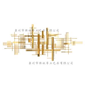 后现代几何体铁艺壁挂墙面家居装饰挂件创意美丽金属墙挂装饰品