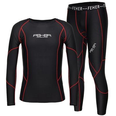 正品fehe内r摩托车骑行滑衣男赛夏季速干衣机车身衣紧女款车骑行