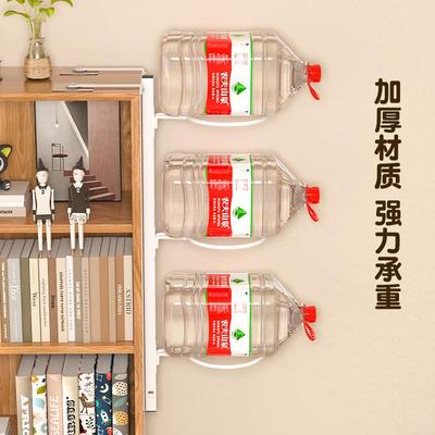 柜边篮球收纳架壁挂式球架免钉足球置物架家用球类架子排球放置架