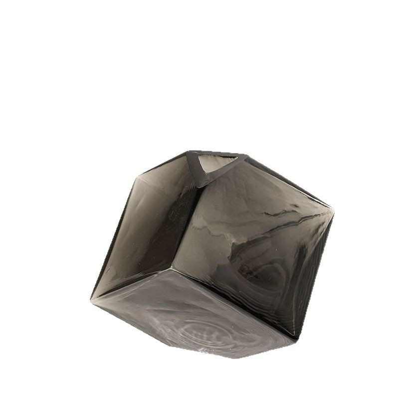 北欧创意几何立体方块小口玻璃花瓶水培样板房家居装饰品工艺摆件,家居饰品,花瓶,淘宝优惠券,粉丝福利购,淘宝优惠卷