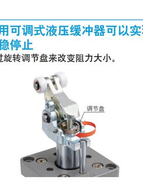 阻挡器气缸RS2H50 63 80-30DL-D-40BL-DM-TL-TM-DC流水线止动气缸