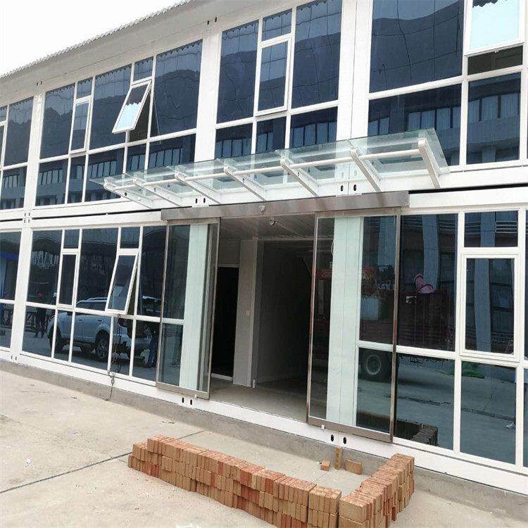 打包箱活动房可折叠工地住人公板房集成厕所快拼式箱房集装箱房