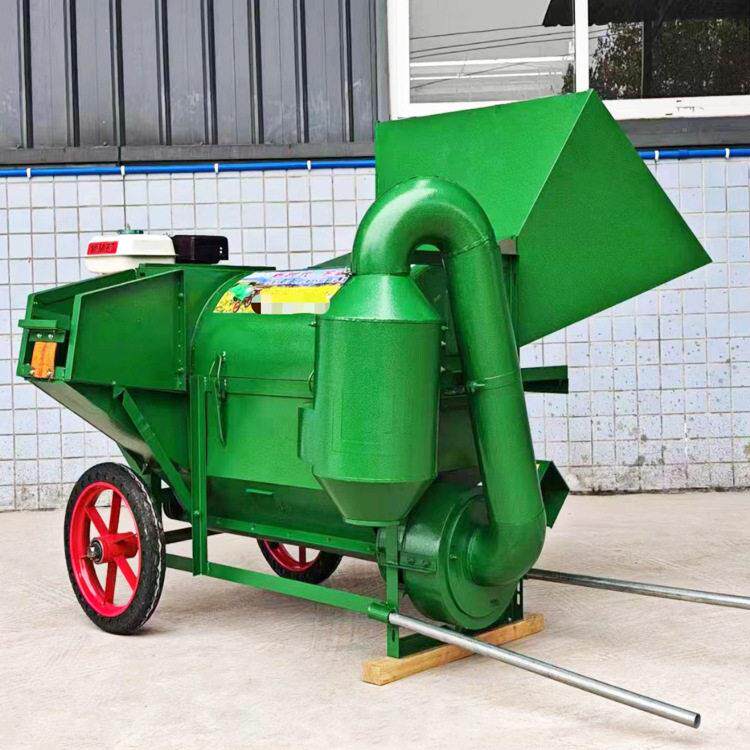 90型双滚筒油菜脱粒机菜籽水稻农产品加工设备