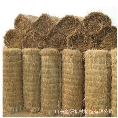 多功能绿化植保温草帘机农作物覆盖草席机人参叶树枝遮阳蒲草机
