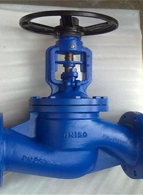 602540-25CWJ64H-铸钢气动WJ64H//法兰波纹管截止阀//64C