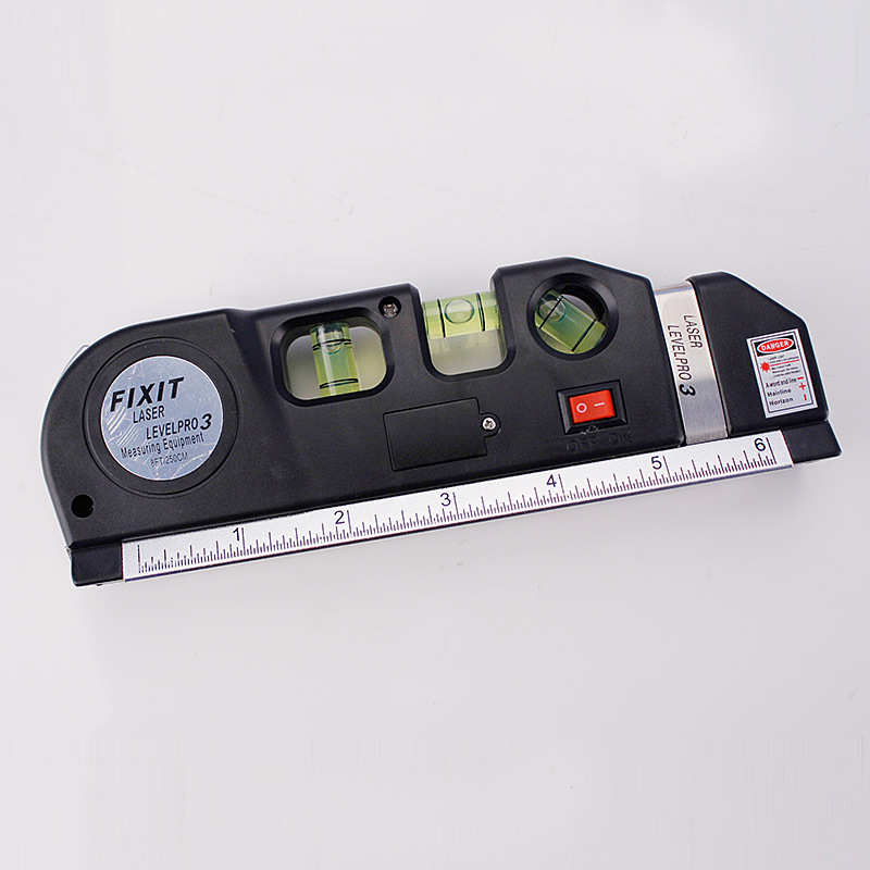 盛测工厂激光水平尺打线器多功能红外线迷你家用装修十字线水平仪