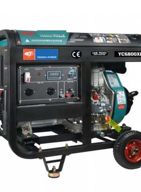 电200风冷启动家用/柴/10kw/电压/ 柴油双发电机 8380v玉发电机53