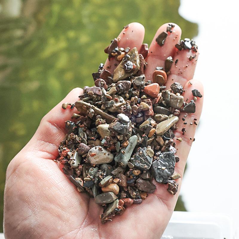 溪流流沙鱼缸造景批发龙虾溪装饰