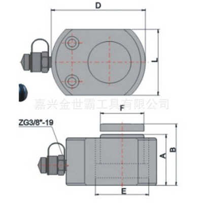 10T升降液压缸 金世霸中短型薄型单作用液压缸矿山短型升降液压缸