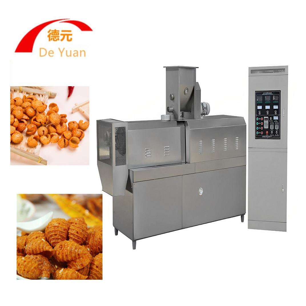 海螺酥膨化机 油炸食品生产线 锅巴膨化机 油炸零食生产线 膨化机