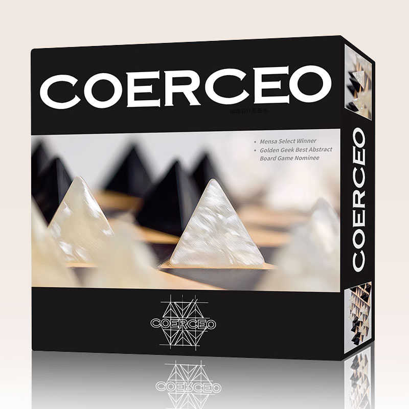 豹一只Coerceo巧移妙换桌游儿童益智棋盘游戏拉丁围棋门萨棋玩具