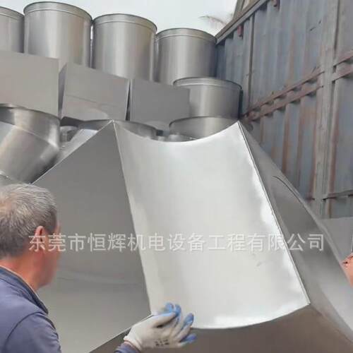 揭阳通风管道不锈钢角铁法兰角钢法兰接缝平整