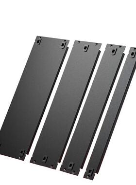 19英寸机柜背板盲板伺服器主机壳白色挡板盖板封板机柜盲板1u2u5u6u