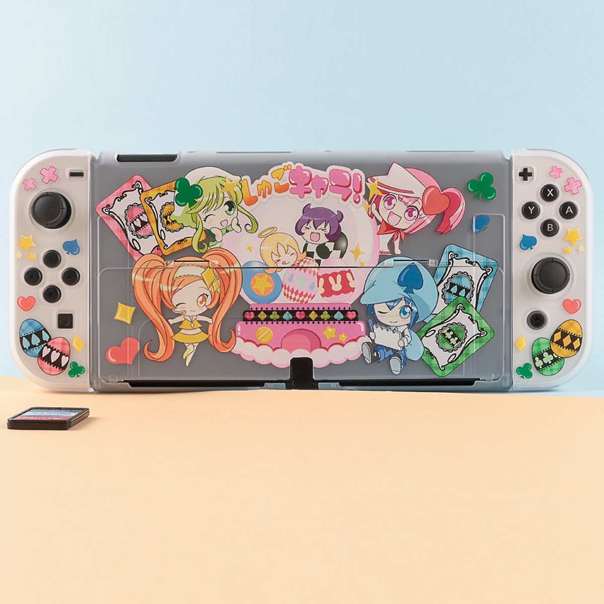 原创任天堂switcholed保护壳守护甜心NS磨砂保护套乙女switch硬壳