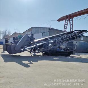 皮带螺旋移动式 输送机 扒料机煤碳砂石料螺旋取料机伸缩式