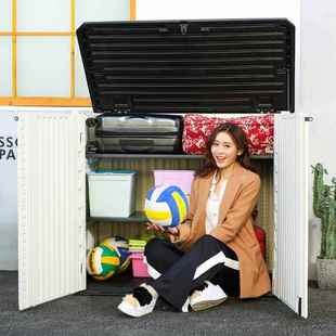 室置ROM外储物柜约阳台柜院防水花园收纳柜户外庭工简具物柜家用