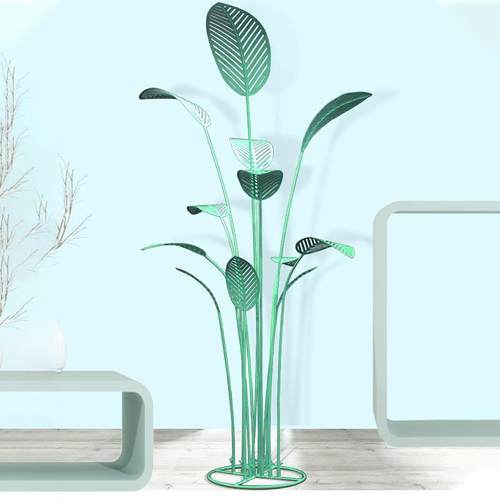 仿真植铁艺芭蕉叶商场美橱窗装饰婚礼布置摆件陈物道景SRL区主题