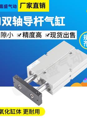 亚德客双杆气缸 TN25/32x20x30x32x40x50x60x70x80x90x100x125-S