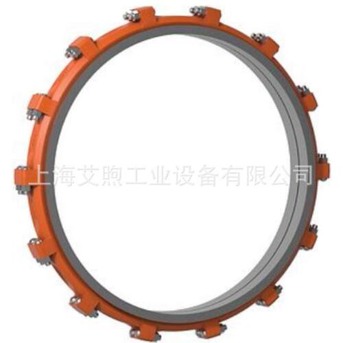 DN2000-2020自锚式卡箍柔性管接头柔性卡箍式接头GB/T8261-2008