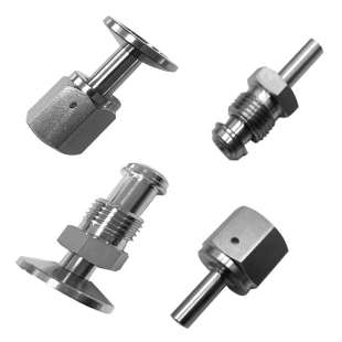 /公转法兰头501/kf40转接 vcr/头2/3-//接头// 25kf16真空4母18