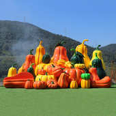 模型户外草莓雕塑园林景观大装 饰南瓜蔬菜葡萄水果玻璃钢仿真摆件