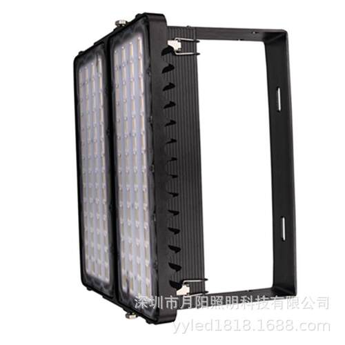 压铸新款led投光灯外壳太阳能黑金刚400W450W投光灯外壳套件