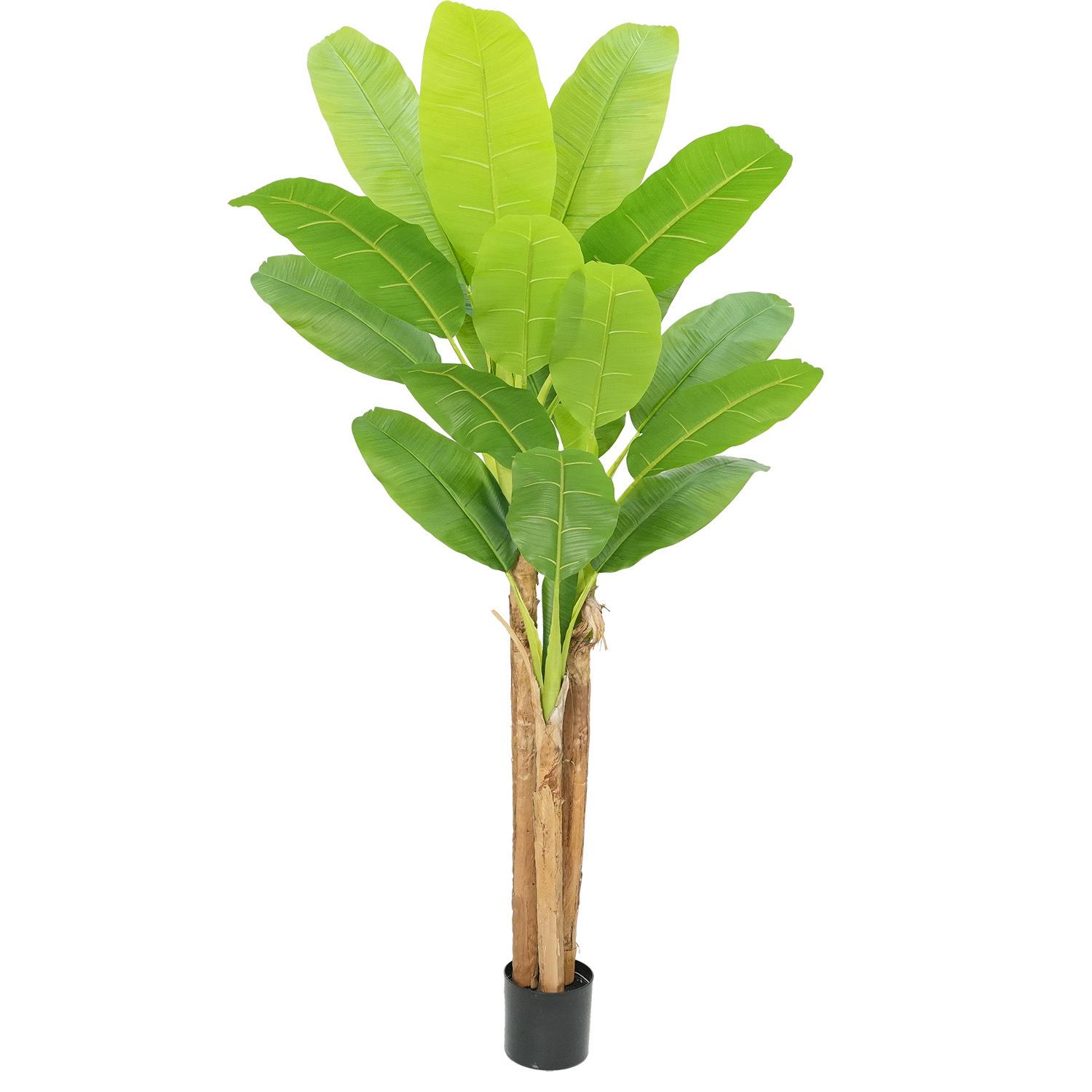 高端超大型仿真绿植阔叶芭蕉树室内仿生热带植物造景假树装饰摆件