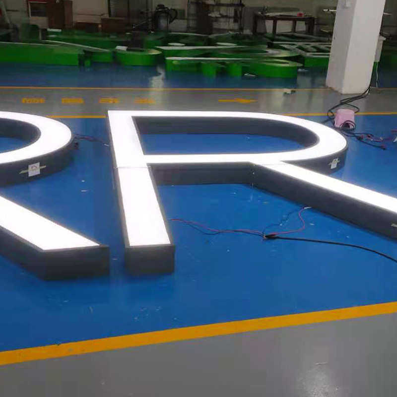 楼顶不锈钢广告牌幕墙立体发光字酒店logo大型户外LED包边灯箱字,商业/办公家具,广告牌/标识牌,淘宝优惠券,粉丝福利购,淘宝优惠卷