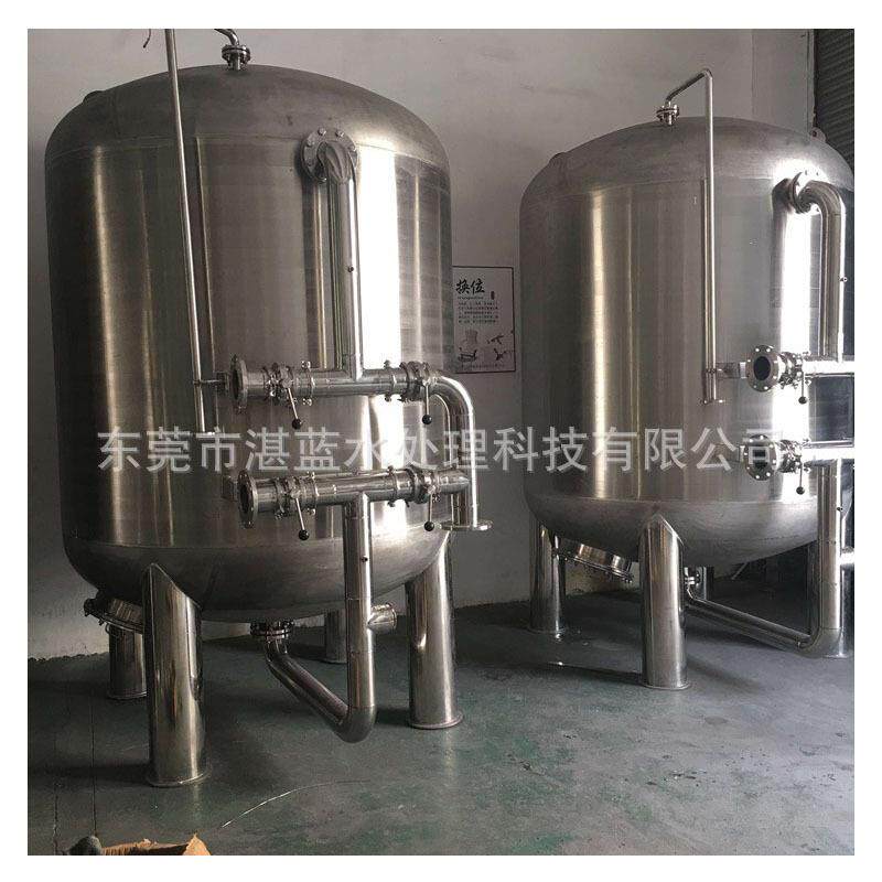 厂家直供不锈钢机械过滤器预处理前置过滤器罐活性炭过滤器