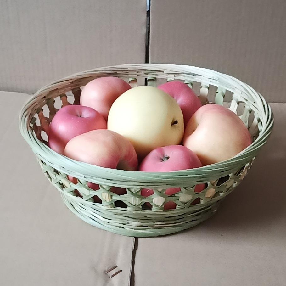 竹制品竹编筐竹篮脚花筐鸡蛋篮小物件零食收纳筐馒头筐