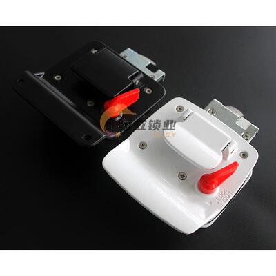 游艇专用房车面板A7902拖挂内外通开舱吊柜锌合金R3按压式门锁扣