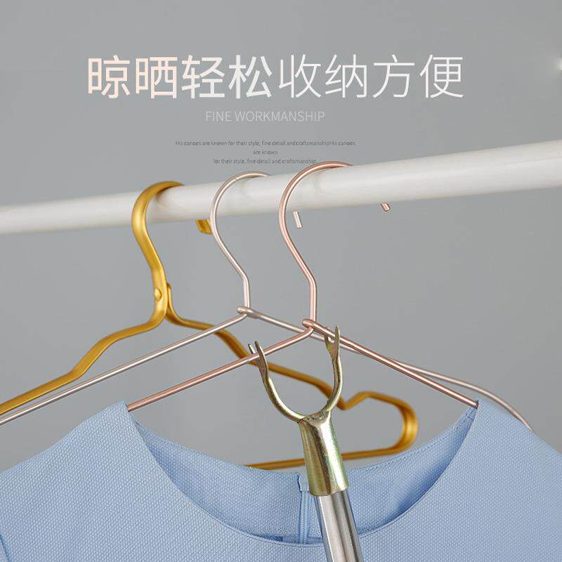 新款直销老款衣叉头挂晾衣叉家用金属衣叉子铁衣叉头撑衣杆接头衣