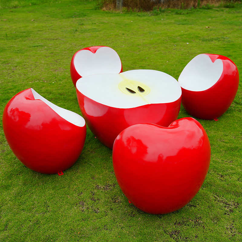 仿真植物玻璃钢水果蔬菜雕塑草莓果园农场装饰摆件大型户外花园林