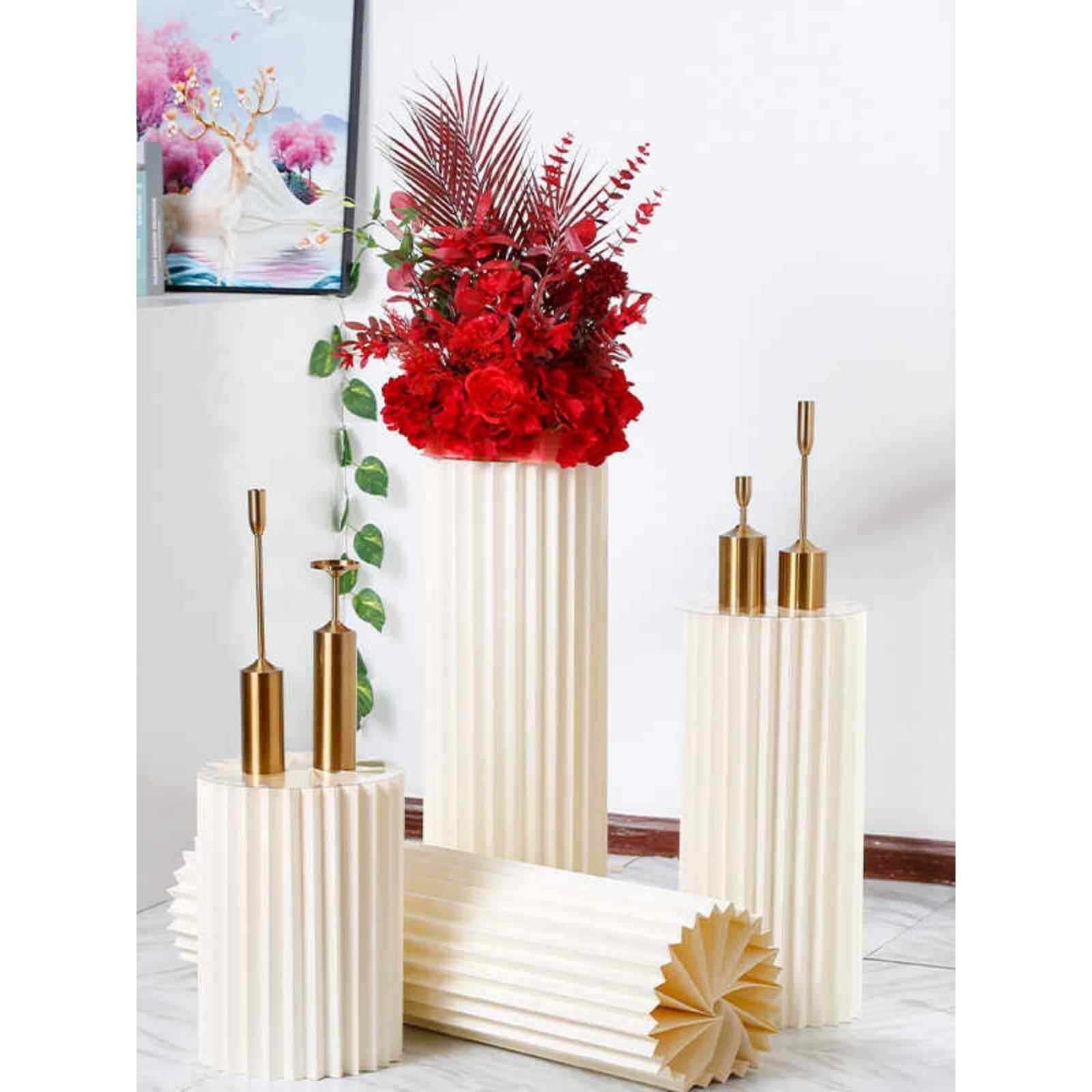 新款商场橱窗生日折纸路引折叠圆柱甜品台罗马柱婚庆节日派对装饰,节庆用品/礼品,路引,淘宝优惠券,粉丝福利购,淘宝优惠卷