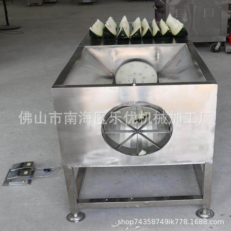 优选直销 去皮哈密瓜切瓣机分瓣开边切块机毛毛冬瓜冲压分瓣机