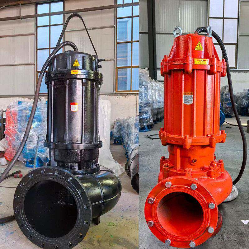 WQ潜水排污泵大流量排污泵三相抽水泵大功率潜污泵45KW30