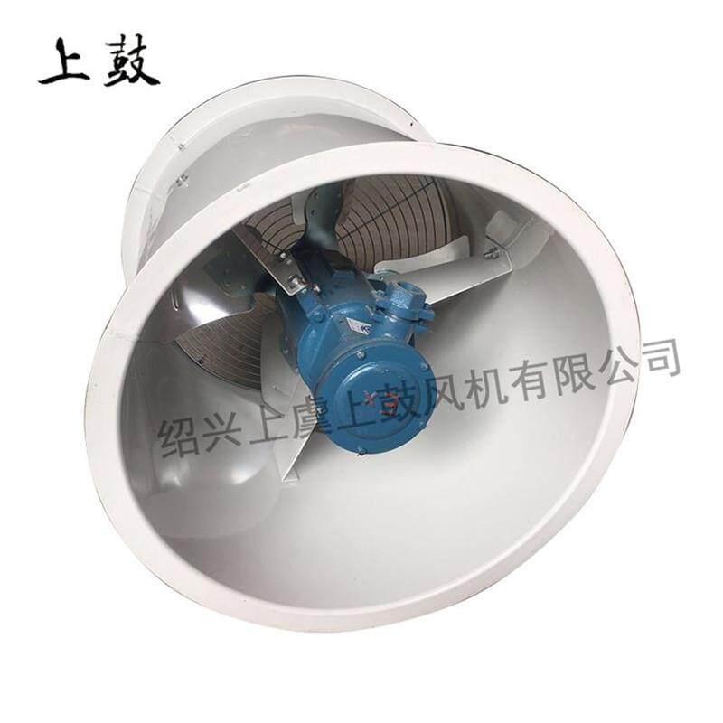 壁式低噪音轴流排风机 DZT-3-5B 7000m3/h 113pa 960r/min 0.37kw