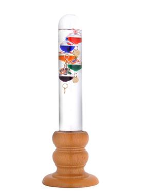 高档年创意家居装玻饰复古伽利略璃温度新小礼活动礼品计书架摆设