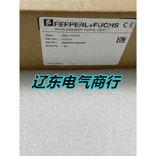 德国 P+F 倍加福RFID高频IQH1-F15-V1读写器213910