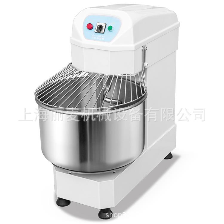 25KG面粉和面机 商用60L双速双动和面机面粉机全自动揉面机打面机
