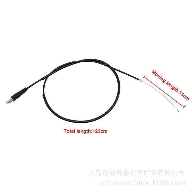新款直销摩托车改装配件大扭油可视转把加油器+油门线 22mm油门座