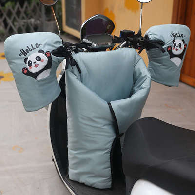 可折叠电动车分体式人车分离挡风被冬季电瓶摩托防风罩防水冬款