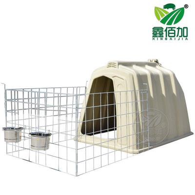 犊牛岛小牛屋舍犊牛栏牧场养牛保温牛棚牛犊围栏防雨雪犊牛