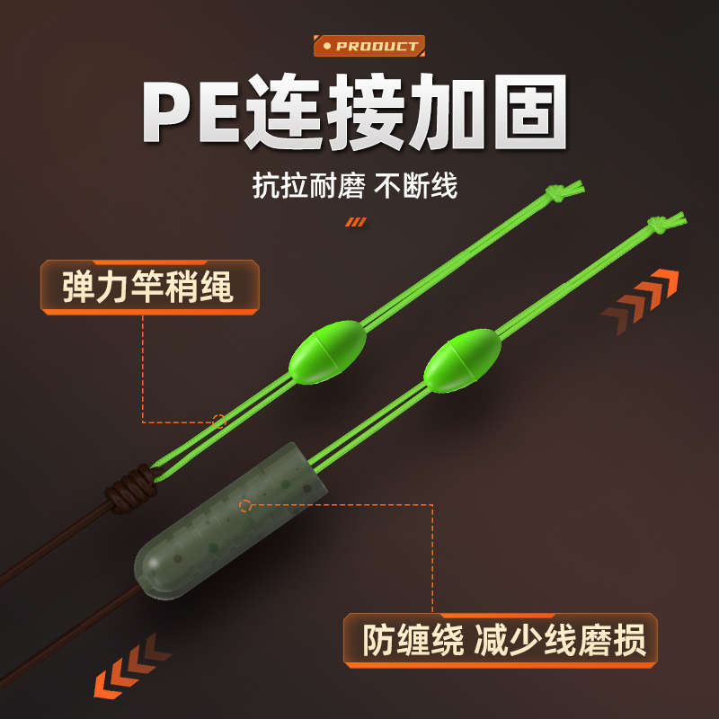 新型鲢鳙专用线组主线成品套装大物配件浮漂鱼线鱼钩组合钓组全套