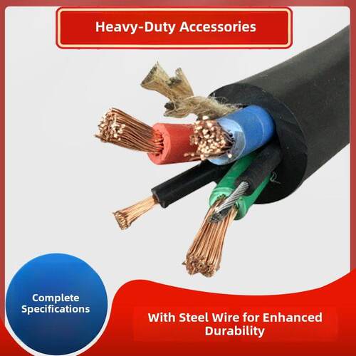 起重机/驱动电源控制用圆形电缆3*4/6/10/16/25/35方形带钢丝