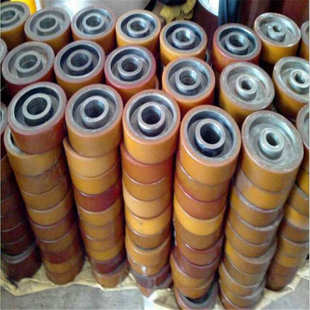 不聚氨酯生产叉车厂家优惠耐磨 胶轮 滚轮 轮抛光轮 脱胶价格