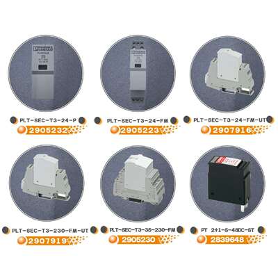 菲尼克斯防雷器2905230 PLT-SEC-T3-3S-230-FM浪涌保护器避雷器