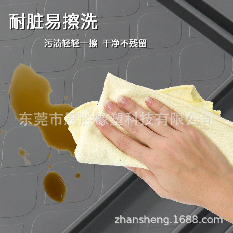 橱柜下水槽加厚防水垫 厨房橱柜防潮防霉防油可裁剪收纳污水垫