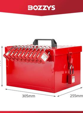 OZZ0YBS工业安全锁升级款2孔多人管理上锁挂牌能量隔BD-X04P具离