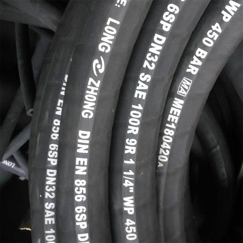 河北隆众高压油管液压油管钢丝缠绕油管